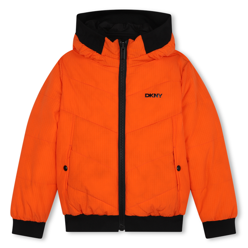 Wende-Daunenjacke mit Kapuze DKNY 
                        BOY