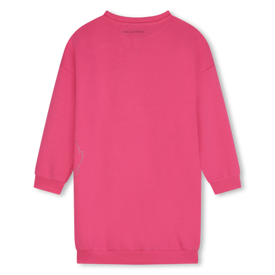 Gerades Kleid mit Strass KARL LAGERFELD KIDS GIRL