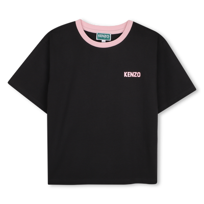 T-Shirt mit kurzen &Auml;rmeln KENZO KIDS GIRL