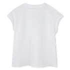 Flie&szlig;endes Baumwoll-T-Shirt DKNY 
                    GIRL