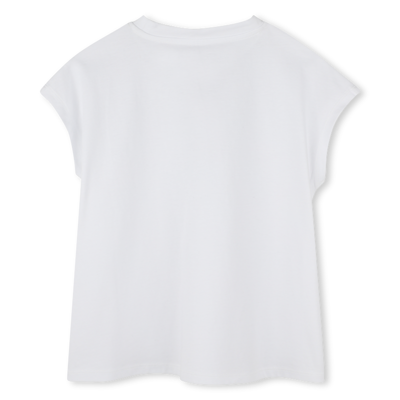 Flie&szlig;endes Baumwoll-T-Shirt DKNY 
                        GIRL