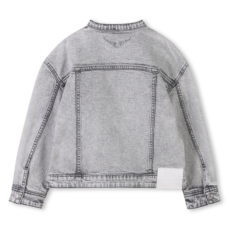 Jeansjacke mit Strasssteinen ZADIG & VOLTAIRE 
                        GIRL