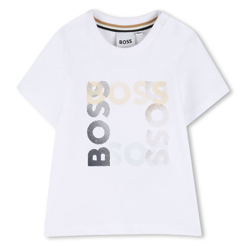 KURZ&Auml;RMELIGES T-SHIRT BOSS 
                        BOY