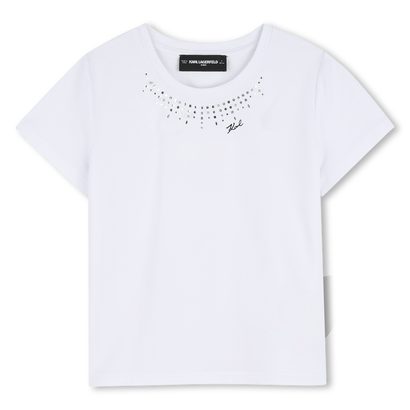 KURZ&Auml;RMELIGES T-SHIRT KARL LAGERFELD KIDS 
                        GIRL