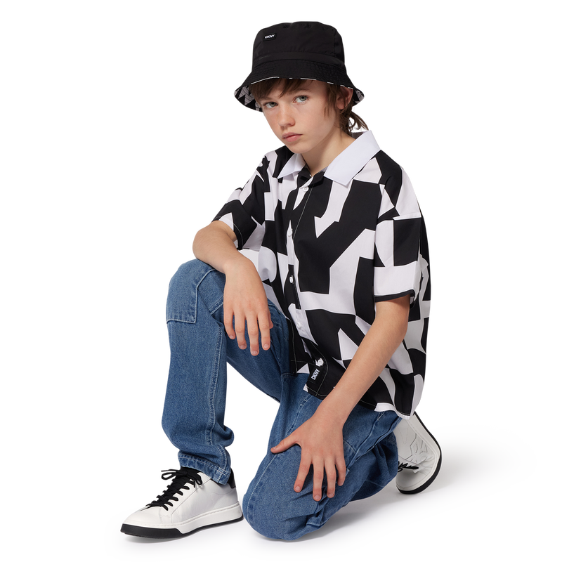 Ledersneaker mit Schnürung DKNY 
                    UNISEX