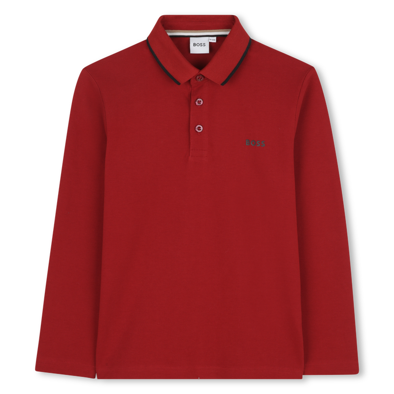 Langärmeliges Poloshirt BOSS 
                        BOY