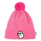 Strickm&uuml;tze mit Bommel KARL LAGERFELD KIDS 
                    GIRL