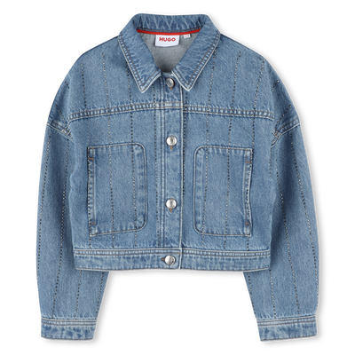 Gestreifte Jeansjacke HUGO GIRL