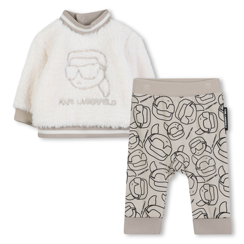 Set aus Sweatshirt und Jogginghose KARL LAGERFELD KIDS 
                        BOY