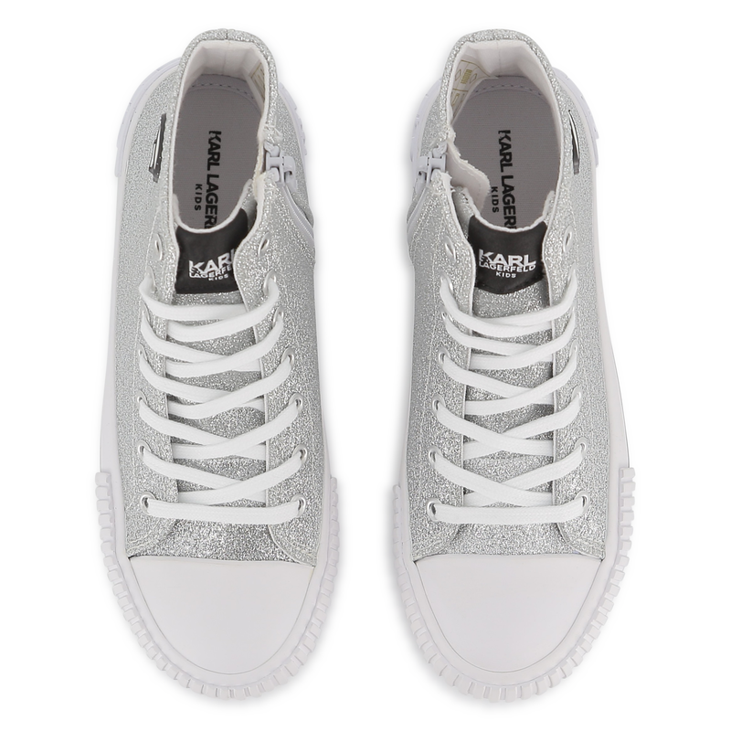 Sneaker zum schn&uuml;ren KARL LAGERFELD KIDS 
                        GIRL