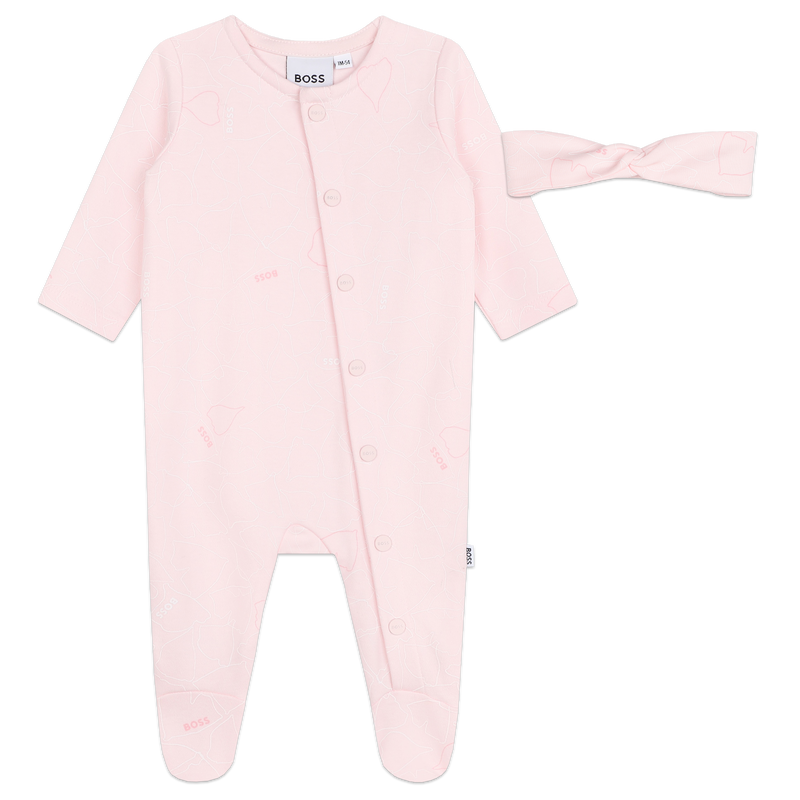 Set aus Pyjama und Stirnband BOSS 
                        GIRL