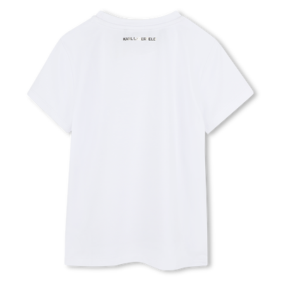 Kurzarm-T-Shirt KARL LAGERFELD KIDS GIRL