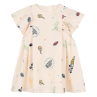 Poplin kleid KENZO KIDS 
                    GIRL