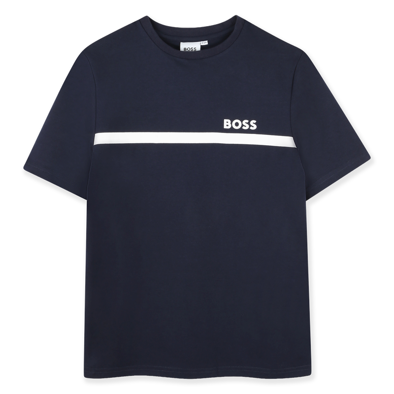 KURZ&Auml;RMELIGES T-SHIRT BOSS 
                        BOY