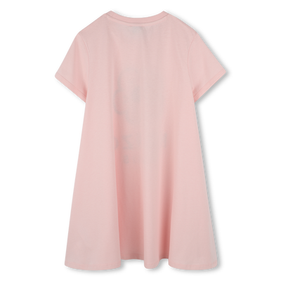 Luftiges Kleid mit Aufdruck KENZO KIDS GIRL