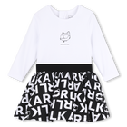 Langarmkleid KARL LAGERFELD KIDS 
                    GIRL