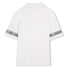 Kurz&auml;rmeliges poloshirt KARL LAGERFELD KIDS 
                    BOY