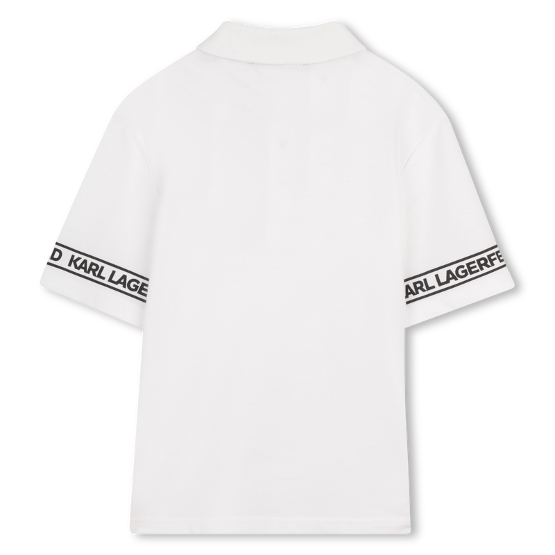 KURZ&Auml;RMELIGES POLOSHIRT KARL LAGERFELD KIDS 
                        BOY