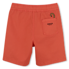 Baumwoll-Bermudas mit Badge KENZO KIDS 
                    BOY
