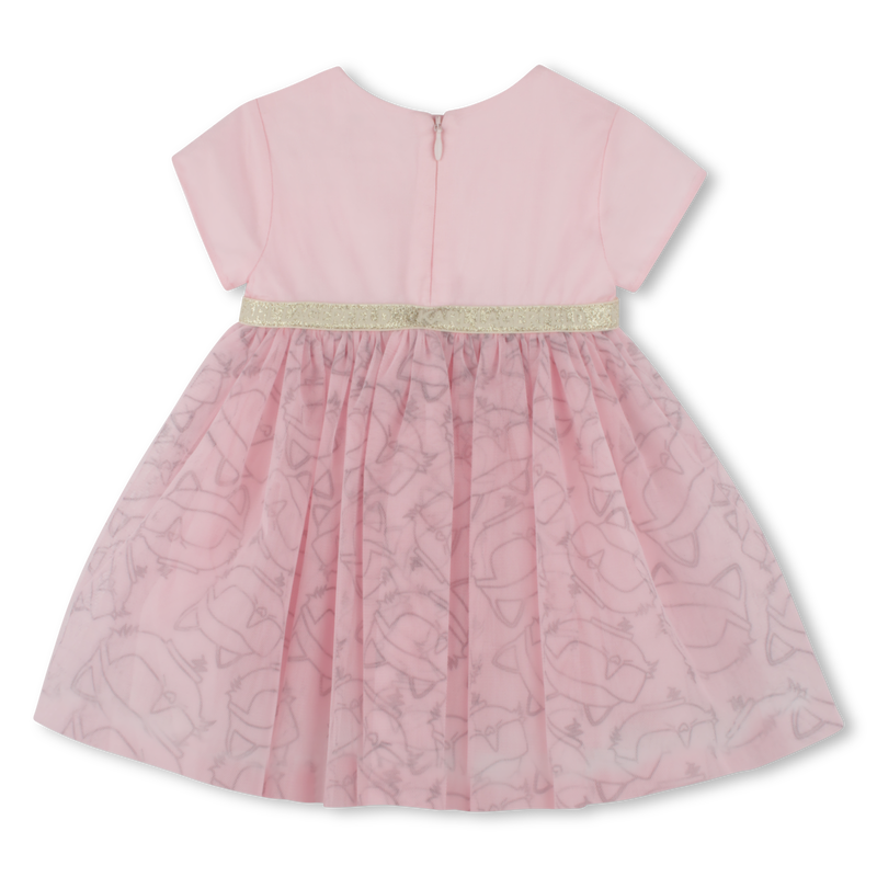 Festliches, bedrucktes Kleid KARL LAGERFELD KIDS 
                        GIRL
