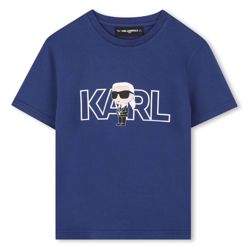 Kurzärmeliges T-Shirt KARL LAGERFELD KIDS 
                        BOY