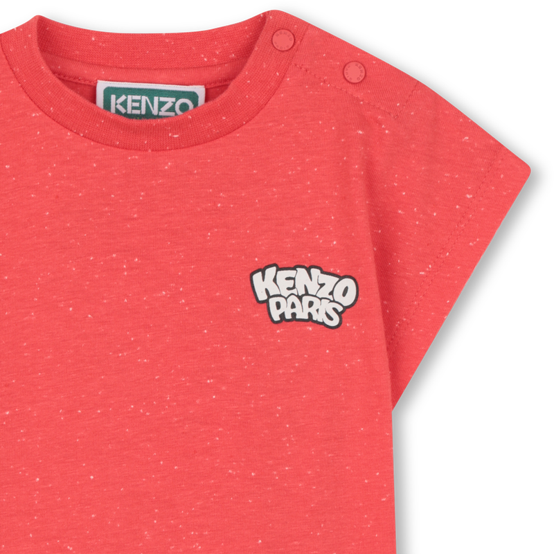 T-SHIRT MIT DRUCKKNOPF&Ouml;FFNUNG KENZO KIDS 
                        GIRL