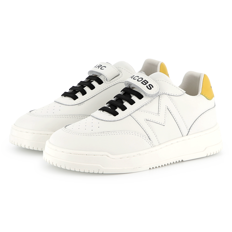 Leder-Sneaker mit Klett MARC JACOBS 
                        BOY