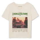 Kurz&auml;rmeliges t-shirt ZADIG VOLTAIRE 
                    JUNGE