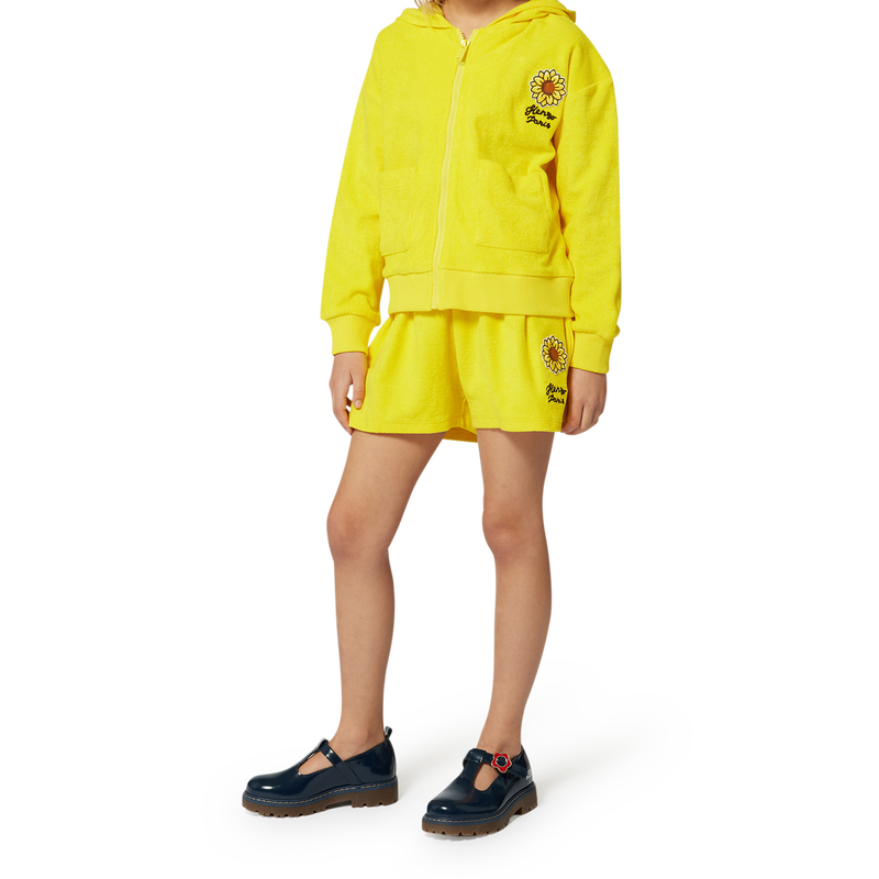 Joggingjacke aus Frottee KENZO KIDS 
                        GIRL