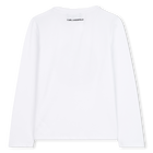 Langarm-T-Shirt KARL LAGERFELD KIDS 
                    GIRL