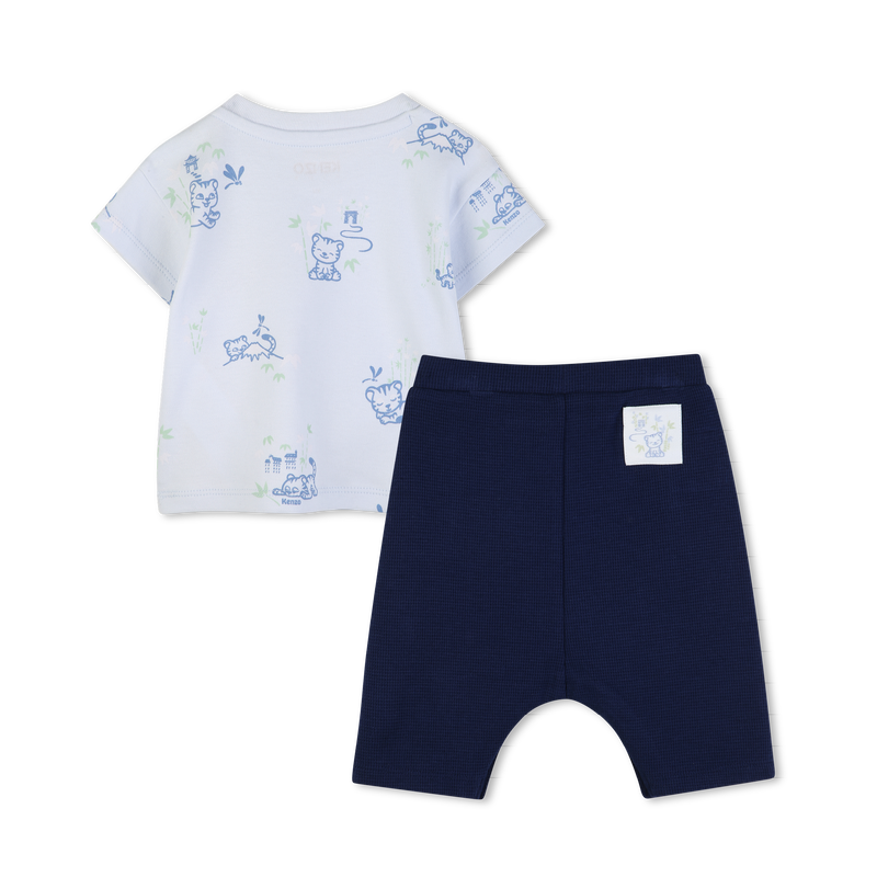 SET AUS T-SHIRT UND HOSE KENZO KIDS 
                        BOY