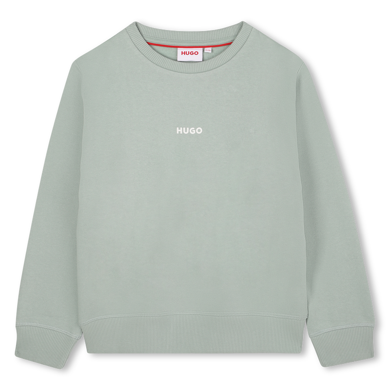 Sweatshirt mit Rundhalsausschnitt HUGO 
                        BOY