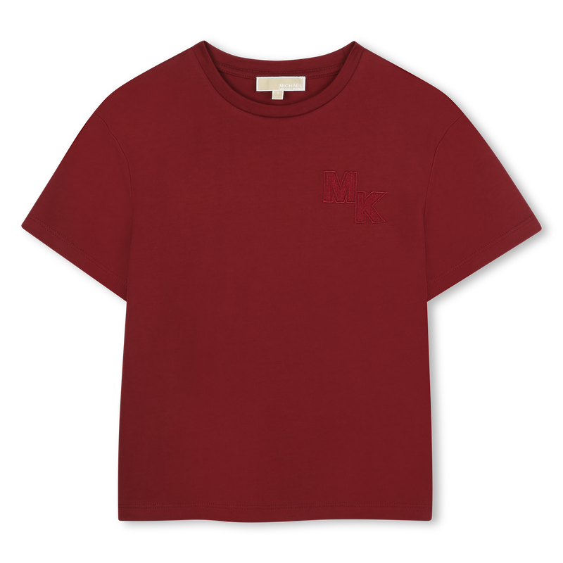 Kurzärmeliges T-Shirt aus Jersey MICHAEL KORS 
                        GIRL