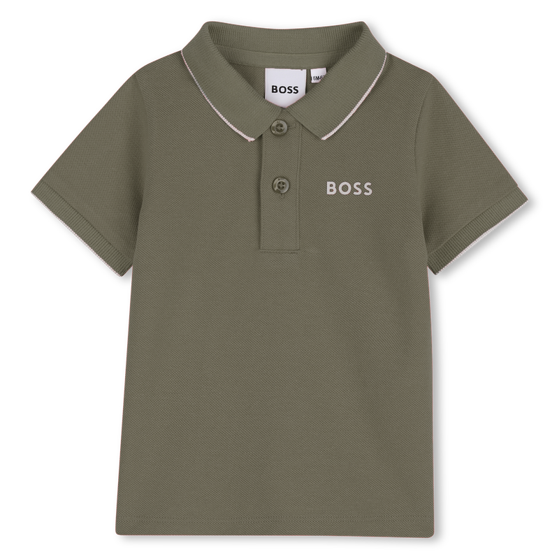 KURZ&Auml;RMELIGES POLOSHIRT BOSS 
                        BOY
