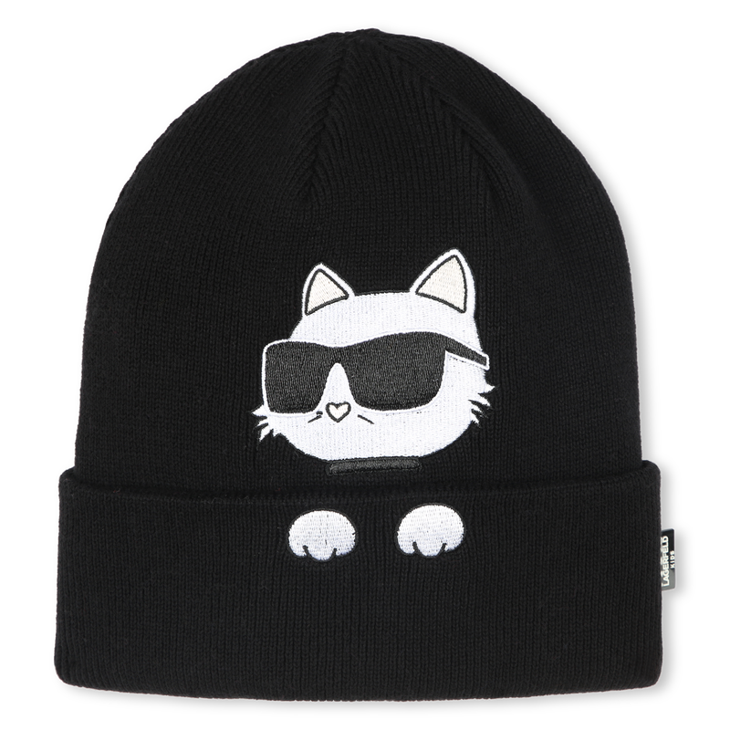 Set aus M&uuml;tze und Halsw&auml;rmer KARL LAGERFELD KIDS 
                        GIRL