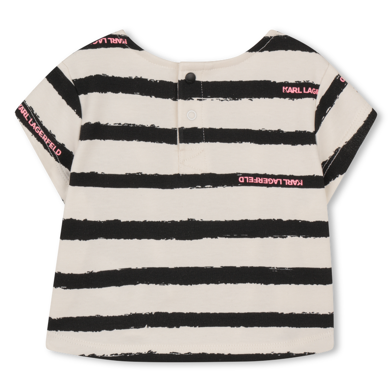 SET AUS T-SHIRT UND ROCK KARL LAGERFELD KIDS 
                        GIRL