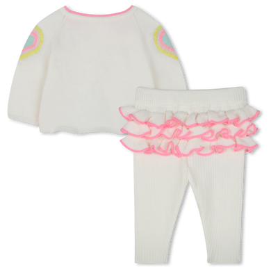 Strick-Ensemble aus Baumwolle BILLIEBLUSH GIRL