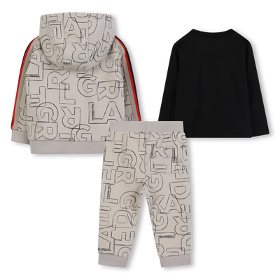 Dreiteiliges Set KARL LAGERFELD KIDS BOY
