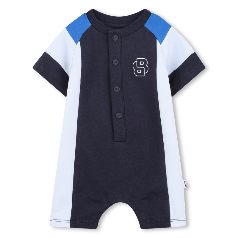 Kurzer, dreifarbiger Overall BOSS 
                        BOY