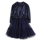 Kleid aus zwei Materialien BILLIEBLUSH 
                    GIRL