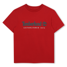 Kurz&auml;rmeliges t-shirt, ROT, hi-res