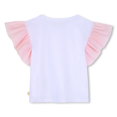 KURZ&Auml;RMELIGES T-SHIRT BILLIEBLUSH GIRL