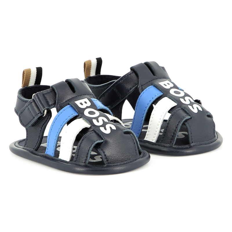 Sandalen mit Klettverschluss BOSS 
                        BOY