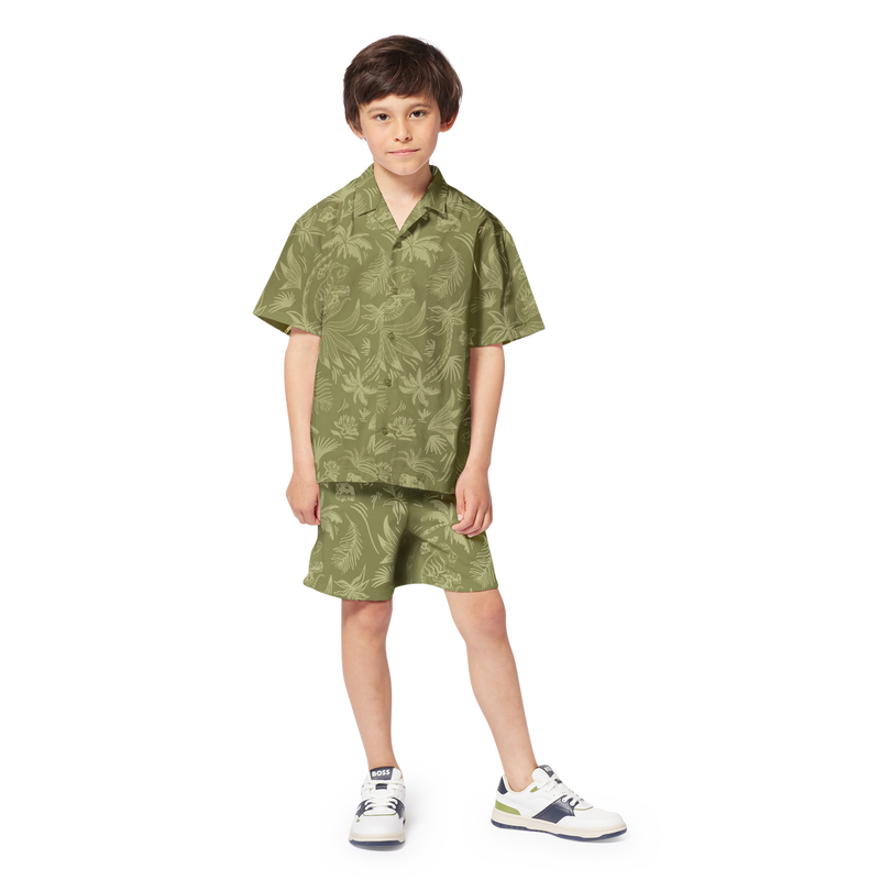 Schn&uuml;rsneaker aus Materialmix BOSS 
                        BOY