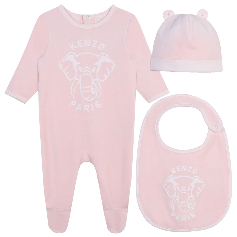 Pyjama mit Mütze und Lätzchen KENZO KIDS 
                        UNISEX