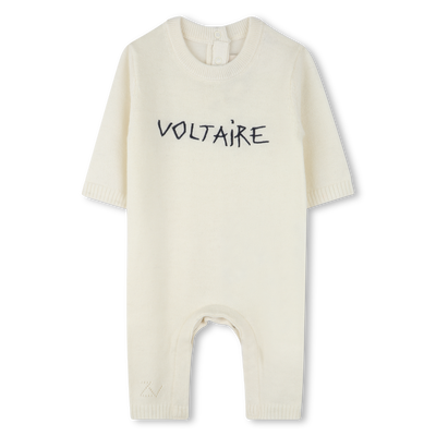 Strampler aus Wolle + Kaschmir ZADIG & VOLTAIRE UNISEX