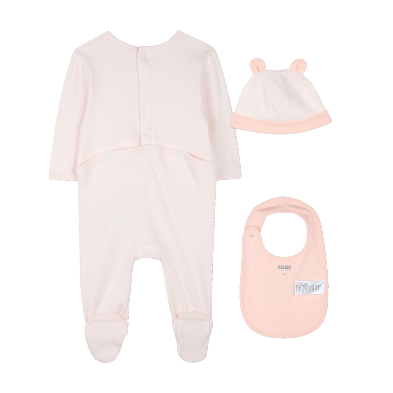 Pyjama + M&uuml;tze + L&auml;tzchen-Set KENZO KIDS 
                        UNISEX