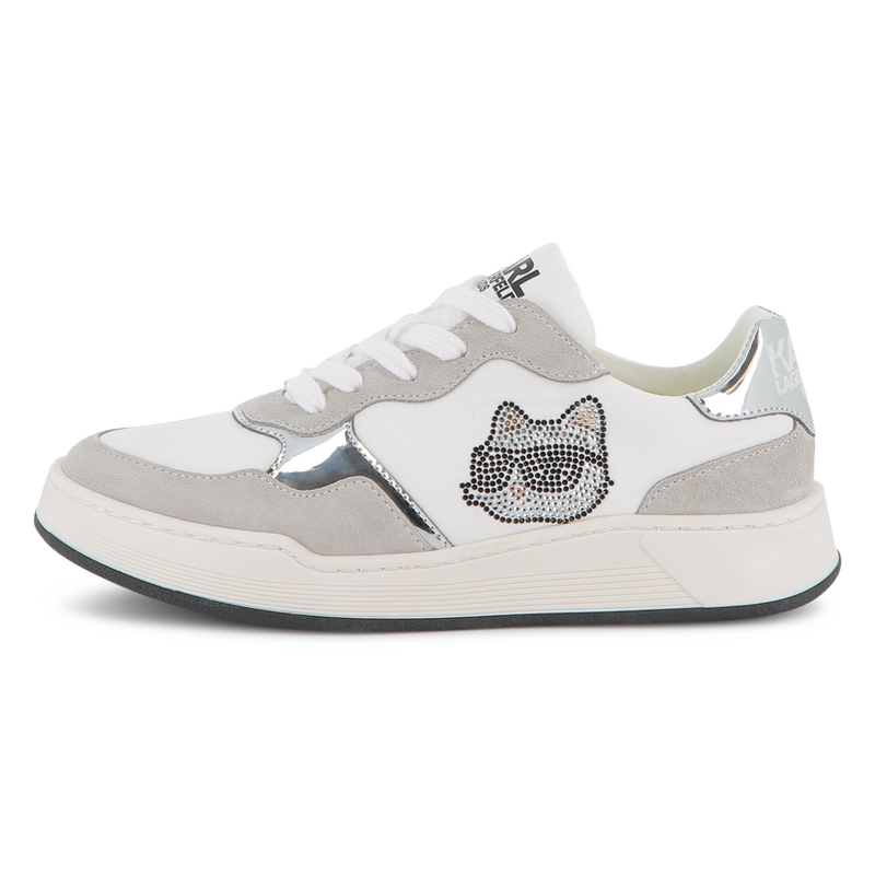 Low-Top-Sneakers mit Schn&uuml;rung KARL LAGERFELD KIDS 
                        GIRL