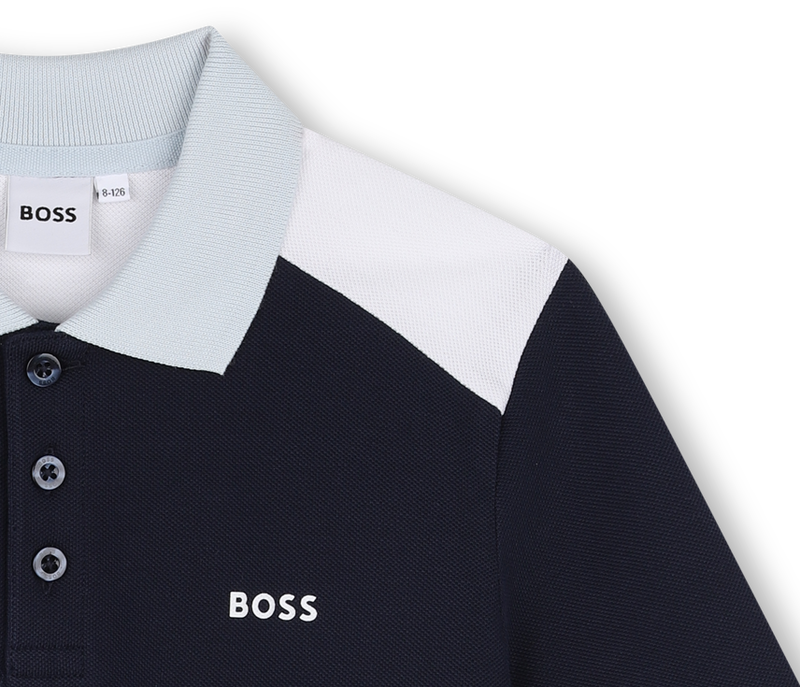 Kurz&auml;rmeliges Poloshirt BOSS 
                        BOY