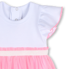 Kurz&auml;rmeliger body mit r&uuml;schen BILLIEBLUSH 
                    GIRL